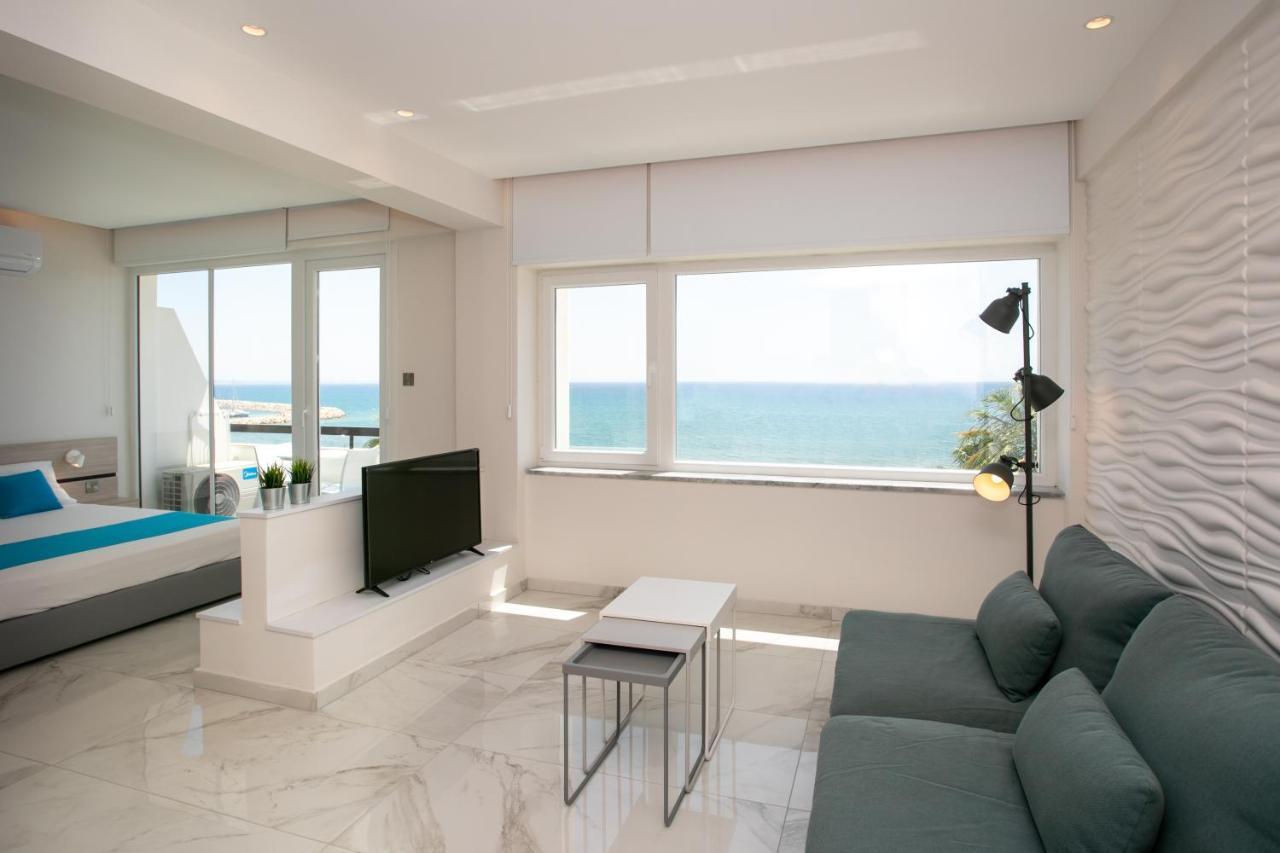 Les Palmiers Sunorama Beach Apartments لارنكا المظهر الخارجي الصورة