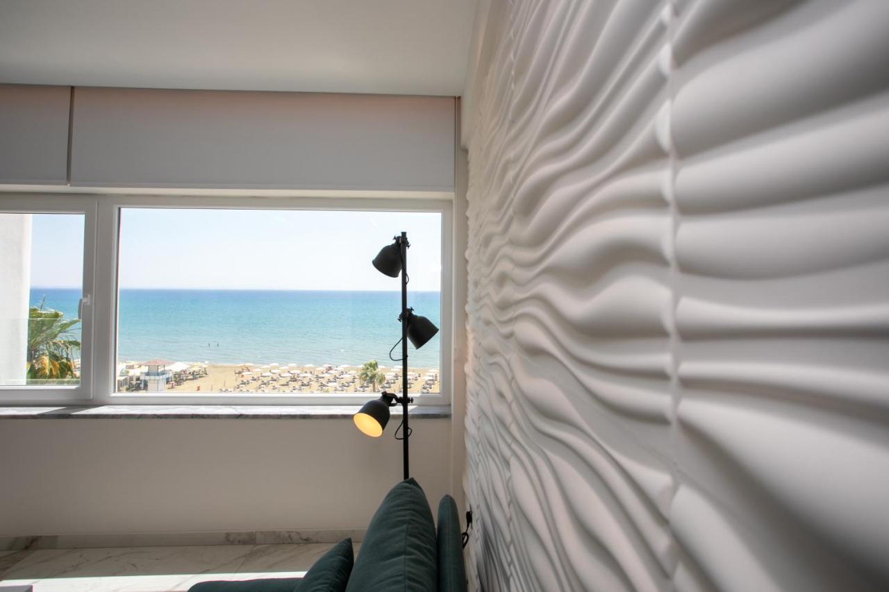 Les Palmiers Sunorama Beach Apartments لارنكا المظهر الخارجي الصورة