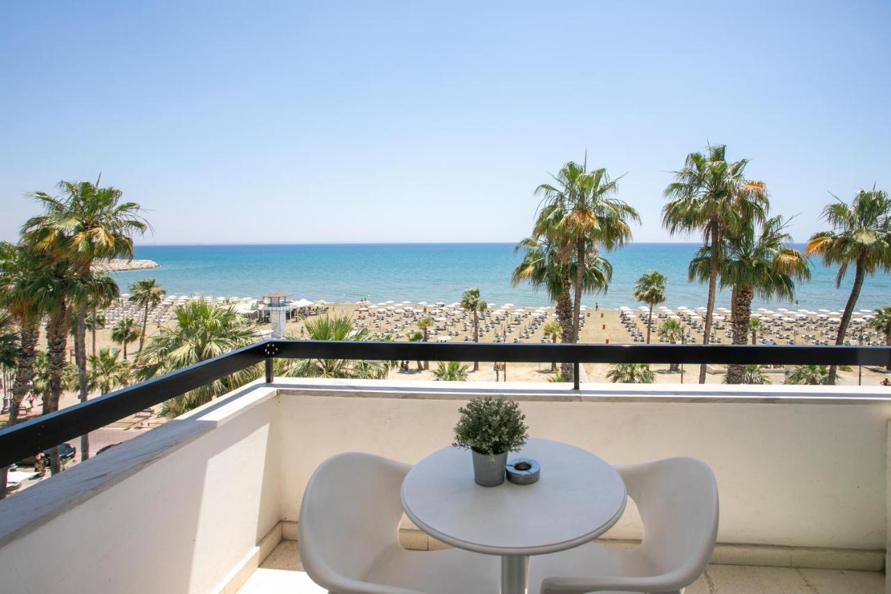 Les Palmiers Sunorama Beach Apartments لارنكا المظهر الخارجي الصورة