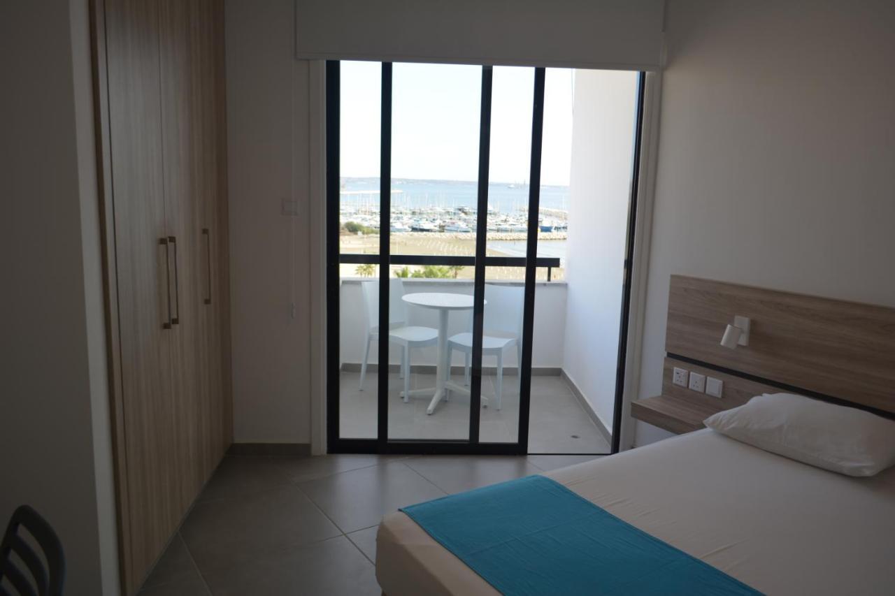 Les Palmiers Sunorama Beach Apartments لارنكا المظهر الخارجي الصورة
